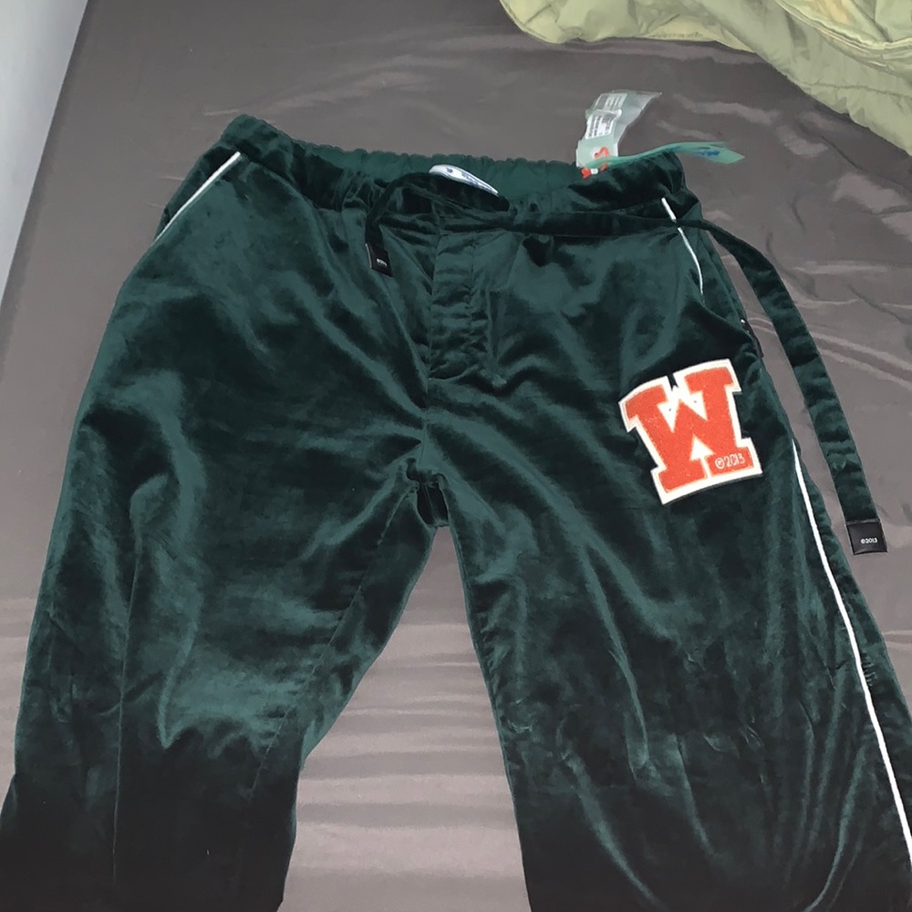 Off white pajama pants